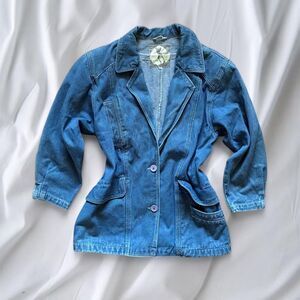 Vintage Denim Blue Jacket